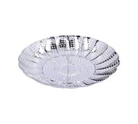 Chiyyak Versatile Griglia a Vapore in Acciaio Inossidabile per Cucinare, Raffreddare e Conservare, Facile da Pulire, Adatta per le Cucine Domestiche (Vaporiera tutta in acciaio: dimensioni ridotte)