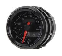 Chiyyak Voltmetro Digitale Automatico 2 Pollici 52 Mm 8 a 18 V METURA DI PARPATION LED per Tutte le Auto DC12V