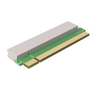 CHIZISX Adattatore scheda PCIe per montaggio orizzontale nello chassis Risolvere i conflitti spaziali della GPU con adattatore PCIe di raffreddamento a 90 gradi