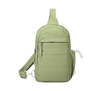 CHIZISX Borsa a tracolla per donne e uomini, da viaggio, escursionismo, con tracolla regolabile, alla moda, borse a tracolla per telefono e sport, Verde, One Size