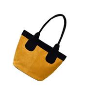 CHIZISX Borsa da donna in morbida pelle invernale alla moda borsa a tracolla casual borsa a tracolla leggera da viaggio alla moda borsa a tracolla invernale regalo, Giallo, One Size