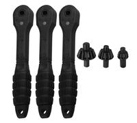 CHIZISX Chiave a cricchetto 2 in 1 Chiave di serraggio a doppia testa Strumento di ricambio per trapano elettrico Strumento di serraggio per mandrino a cricchetto