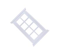 CHIZISX Finestra miniatura architettonica per la costruzione del modello in scala e gli accessori educativi della casa del giocattolo Architettura in miniatura