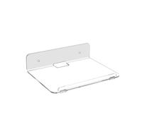 CHIZISX Moderno scaffale per piante da parete in acrilico trasparente multiuso per la decorazione di casa e ufficio staffa robusta mensola sospesa per piante da ufficio