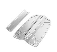 CHIZISX Piastra posteriore di alluminio di immersione per i carri armati singoli/doppi di distribuzione comoda del peso della piastra posteriore resistente di uso esteso di immersione