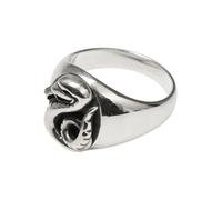 CHIZISX Rosso netto semplice unico femminile del dito di progettazione di forma del serpente freddo con lo stesso compleanno