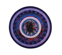 CHIZISX Tavola di divinazione con collana di rabdomanzia, in gomma, tappetino per gioco di ruolo, metafisica