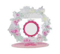 CHIZISX Versatile robusto espositore per spilli in acrilico salvaspazio girevole accessorio per scrivania e bancone organizer per spille da tavolo, Misura unica, come descritto