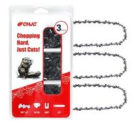CHJC Catena per motosega da 30,5 cm, passo 3/8", calibro .50", 45 maglie di trasmissione