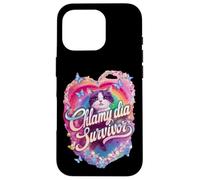Chlamydia Survivor Cat Meme: Bold & Quirky Humor Custodia per iPhone 16 Pro