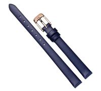 Chlikeyi Cinturino 6mm-22mm Accessori per catena per orologio in vera pelle da donna sottile morbida ultra sottile in pelle di vacchetta, Colore 4, 6mm