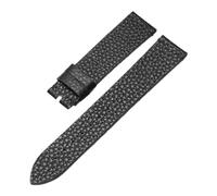 Chlikeyi Cinturino cinturino sottile in vera pelle 16-22mm, Colore 1, 16mm