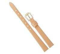 Chlikeyi Cinturino da donna in vera pelle sottile misura piccola 6-18mm con fibbia ad ardiglione dorata, Colore 7, 9mm