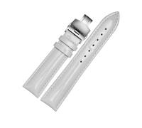 Chlikeyi Cinturino per orologio in pelle verniciata lucida da 12mm-20mm, Colore 4, 14mm