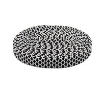 Chlikeyi Lacci delle scarpe Scarpe di tela bicolori Lacci delle scarpe piatti casuali, nero bianco, 160 cm