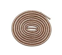 Chlikeyi Lacci per scarpe Lacci per scarpe in filo metallico tondo Lacci per scarpe sportive per uomo e donna, Oro rosa, 120 cm