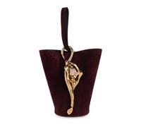 Chloé, ,Bags ,Donna ,Rosso ,ONE SIZE Small Eden Treasures Wristlet Bucket Bag