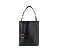 Chloé Black Calf Leather Bos Taurus Shoulder Bag