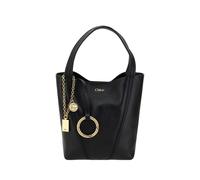 Chloé Black Calf Leather Bos Taurus Shoulder Bag