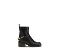 Chloé Black Lamb Ovis Aries Aries Ankle Boots - EU36.5/US6.5