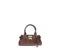 Chloé Bordeaux Buffalo Leather Shoulder Bag