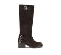 Chloé Brown Calf Leather Bos Taurus Lace-Up Boots - EU37/US7