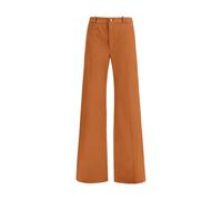 Chloé Brown Cotton Flared Pants - IT38 | S