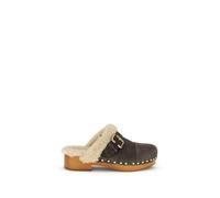 Chloé Brown Lamb Ovis Aries Aries Clogs - EU37/US7