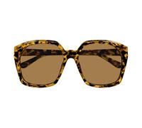 Chloé Ch0280s Occhiali Da Sole Donna Avana Oversize Marrone 57mm