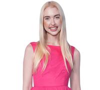Chloe Cherry (Pink Dress) Half Body Buddy Cutout