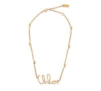 Chloé - Collana con logo - - Accessories - Donna - Giallo - ONE SIZE