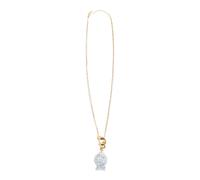 Chloé - Collana con pendente a doppia catena Bloomcraft - - Accessories - Donna - Giallo - ONE SIZE