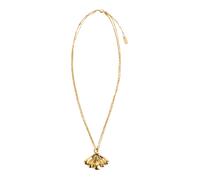Chloé - Collana con pendente bicolore in ottone oro-argento - - Accessories - Donna - Giallo - ONE SIZE