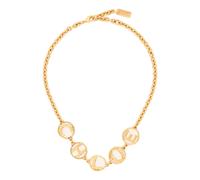 Chloé - Collana con placca logo in metallo regolabile - - Accessories - Donna - Giallo - ONE SIZE