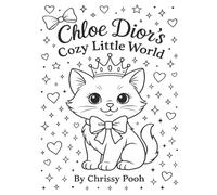 Chloe Dior's Cozy Little World: A cute and cozy coloring book for kids, cat lovers, and Families.