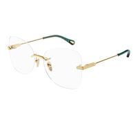 Chloé Donna Chloé CH0136O 001 Montature da vista Metallo Oro Squadrata
