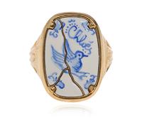 Chloé - Fede Nuziale Bloomcraft - - Accessories - Donna - Giallo - 56 MM