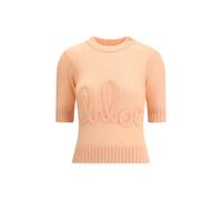 Chloé Orange Alpaca Vicugna Pacos Sweatshirt - S