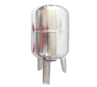 CHM GmbH Caldaia a pressione verticale a membrana 50 l, in acciaio inox max. 6 bar, serbatoio di espansione in piedi