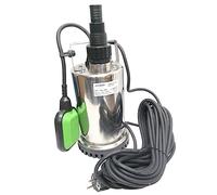 CHM GmbH Pompa di Aspirazione Piatta Acciaio 900 Watt Kellerpumpe Pompa