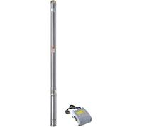 CHM GmbH® Pompa per fontana 2,5 pollici, 750 Watt, 11 bar, 2800 l/h, pompa cisterna, 5% compatibile con la sabbia