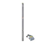CHM GmbH Pompa per Fontane 2,5 Pollici 250-550 Watt 4,3 - 8,2 BAR 2700 L/H E