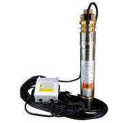 Chm gmbh Pompa per Fontane 3 Pollici 0,75 Kw 2500 L/H, 5,8 BAR U.Salvamotore