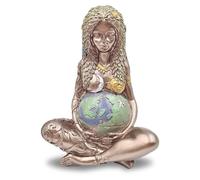 CHmiss Statua D'Arte Terra in Resina della Dea Terra Madre, per Home, Aula d'Arte, Ufficio e Garden Decorative