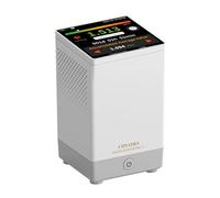 CHNADKS RM-73 Rilevatore di radon, con allarme sonoro e visivo, schermo LCD a colori touch, per il monitoraggio a lungo termine della concentrazione di radon in casa o in cantina, in Bq/m³ o pCi/L