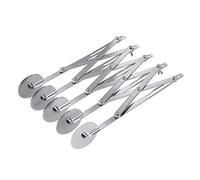 Chnegral Tagliapasta a 5 ruote, tagliapiasta, multirotelle, tagliapizza estensibile, tagliapasta per pasticceria, rotolo coltello da pasticceria