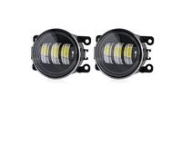CHNJQEML Fendinebbia LED Per Ford Per TRANSIT Per Connect Per Mustang Per Explorer Per Ranger Figo Auto Lampada Fendinebbia 8000LM 30W Bianco Giallo fari fendinebbia per auto(P-White)