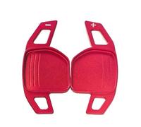 CHNJQEML Leve del cambio per auto 2 Pezzi Per A3 Per S3 8V 8P Per A6 S6 C6 C7 Paddle Volante Estensione DSG Accessori Styling Auto(Red)