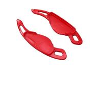 CHNJQEML Leve del cambio per auto Per Land Per Range Per Rover Per Discovery Sport ABS Volante Per Auto Paddle Shift Gear Paddle Extension Shifter(Red)