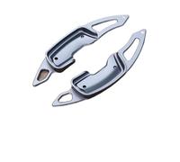 CHNJQEML Leve del cambio per auto Per Lexus Per GS 2012-2019 Per RX 2012-2021 Per LM 2020 2PCS Volante Lega Alluminio Cambio Paddle Estendere Cambio Accessori Auto(Grigio)